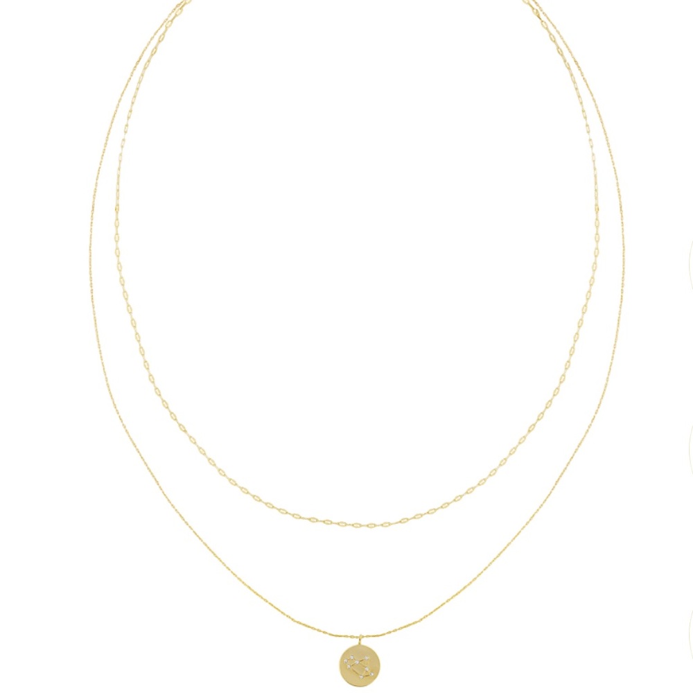 Gold Layered Sagittarius Necklace